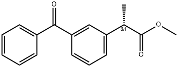 Dexketoprofen Methyl Ester 化学構造式