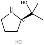 (S)-2-(1-羟基-1-甲基乙基)吡咯烷盐酸盐,816425-22-6,结构式