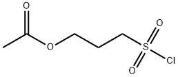 3-(chlorosulfonyl)propyl acetate Structure