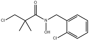 Propanamide, 3-chloro-N-[(2-chlorophenyl)methyl]-N-hydroxy-2,2-dimethyl-