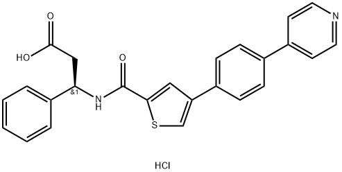 PF-00356231 hydrochloride 化学構造式