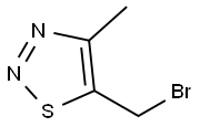 5-(溴甲基)-4-甲基-1,2,3-噻二唑,82172-26-7,结构式