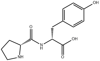 H-D-Pro-D-Tyr-OH 结构式