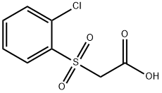 Acetic acid, 2-[(2-chlorophenyl)sulfonyl]-|2-((2-氯苯基)磺酰基)乙酸