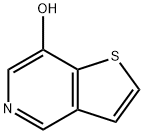Thieno[3,2-c]pyridin-7-ol 化学構造式