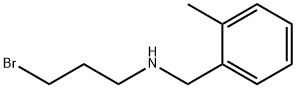 3-溴-N-(2-甲基苄基)丙-1-胺,823188-67-6,结构式