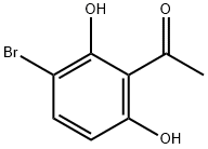 1-(3-Bromo-2,6-dihydroxyphenyl)ethanone Structure