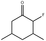 2-氟-3,5-二甲基环己烷-1-酮,824-30-6,结构式