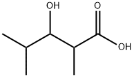 3-羟基-2,4-二甲基戊酸,82545-50-4,结构式