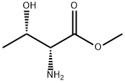 (2R,3S)-2-氨基-3-羟基丁酸甲酯, 82679-55-8, 结构式