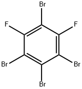 Benzene, 1,2,3,5-tetrabromo-4,6-difluoro- 化学構造式