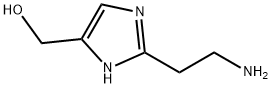 1H-Imidazole-5-methanol, 2-(2-aminoethyl)- Struktur