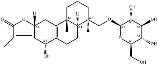 Phlogacanthoside A 化学構造式