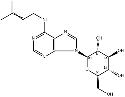 N6-ISOPENTENYLADENINE-9-GLUCOSIDE (iP9G) Structure