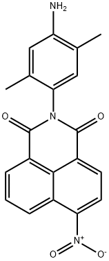 4-nitro-N-(4-amino-2,5-dimethylphenyl)-1,8-naphthalimide 结构式
