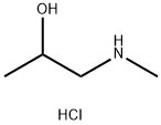 2-Propanol, 1-(methylamino)-, hydrochloride, homopolymer (9CI) Struktur