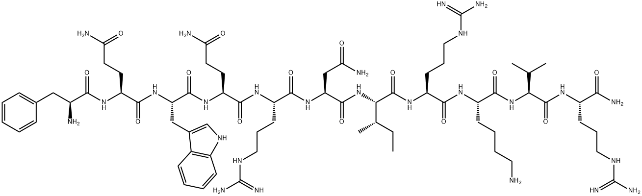 中和抗菌肽LF 11 结构式