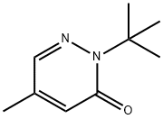2-(叔丁基)-5-甲基哒嗪-3(2H)-酮, 83297-24-9, 结构式