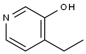 3-Pyridinol, 4-ethyl- Structure