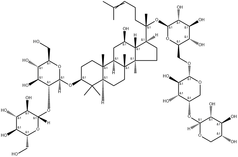 Ginsenoside Ra1 Struktur