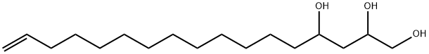 Heptadecane-16-ene-1,2,4-triol,83797-45-9,结构式