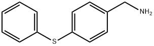 Benzenemethanamine, 4-(phenylthio)- Struktur