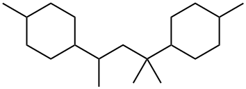 Cyclohexane, 1,1'-(1,1,3-trimethyl-1,3-propanediyl)bis[4-methyl- 结构式