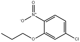 Benzene, 4-chloro-1-nitro-2-propoxy- Structure