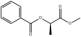 (R)-1-甲氧基-1-氧丙烷-2-基苯甲酸酯, 84657-11-4, 结构式
