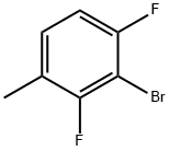 2-溴-1,3-二氟-4-甲基苯 结构式