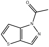 Ethanone, 1-(1H-thieno[3,2-c]pyrazol-1-yl)- Structure