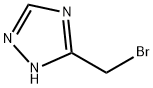 1H-1,2,4-Triazole, 5-(bromomethyl)- Struktur