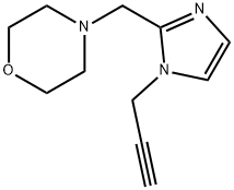 4-{[1-(prop-2-yn-1-yl)-1H-imidazol-2-yl]methyl}morpholine,85102-38-1,结构式