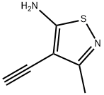 4-ethynyl-3-methyl-1,2-thiazol-5-amine Structure
