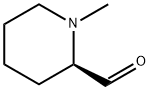 2-Piperidinecarboxaldehyde, 1-methyl-, (2R)- 结构式