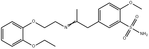Benzenesulfonamide, 5-[2-[[2-(2-ethoxyphenoxy)ethyl]imino]propyl]-2-methoxy-