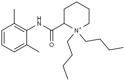 布比卡因杂质 结构式