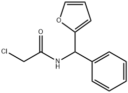 2-氯-N-[呋喃-2-基(苯基)甲基]乙酰胺,852956-34-4,结构式