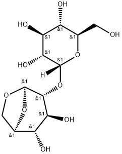 1,6-Anhydro-2-O-α-D-glucopyranosyl-β-D-glucopyranose Structure