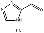 1H-1,2,4-Triazole-3-carbaldehyde hydrochloride Struktur