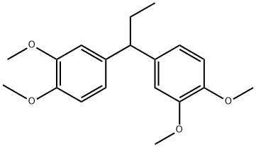 1,1-bis-(3,4-dimethoxy-phenyl)-propane,854660-98-3,结构式