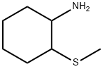 2-(methylsulfanyl)cyclohexan-1-amine Structure