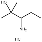 3-amino-2-methylpentan-2-ol hydrochloride Structure