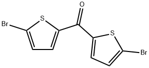 Bis(5-bromo-2-thienyl)methanone Structure