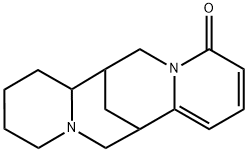 7,14-Methano-2H,11H-dipyrido[1,2-a:1',2'-e][1,5]diazocin-11-one, 1,3,4,6,7,13,14,14a-octahydro- Structure