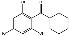 Cyclohexyl(2,4,6-trihydroxyphenyl)methanone 结构式