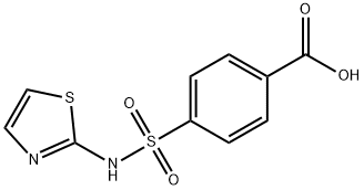 4-[(1,3-thiazol-2-yl)sulfamoyl]benzoic acid Structure