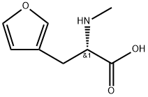 (S) -3-(呋喃-3-基)-2-(甲胺基)丙酸,85820-26-4,结构式