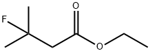 Butanoic acid, 3-fluoro-3-methyl-, ethyl ester Structure