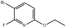 Pyridine, 3-bromo-6-ethoxy-2-fluoro- Structure